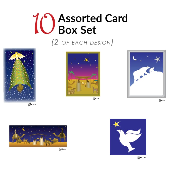 Pack of All Christmas Designs - Holiday Cards