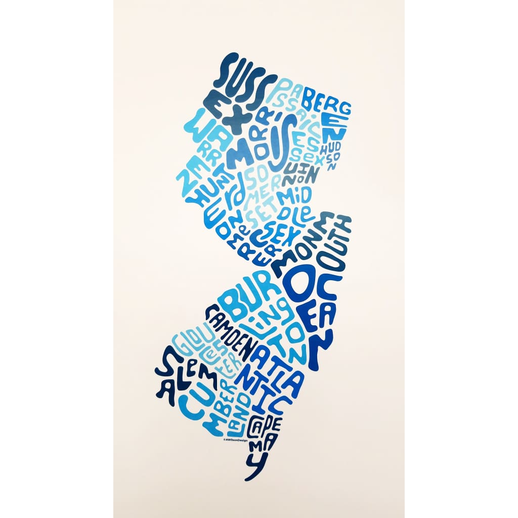 Counties Print – Just Jersey