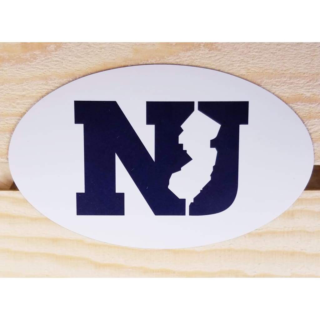 New Jersey Dark Text Accessories Magnet