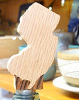 Wood NJ Bottle Stopper