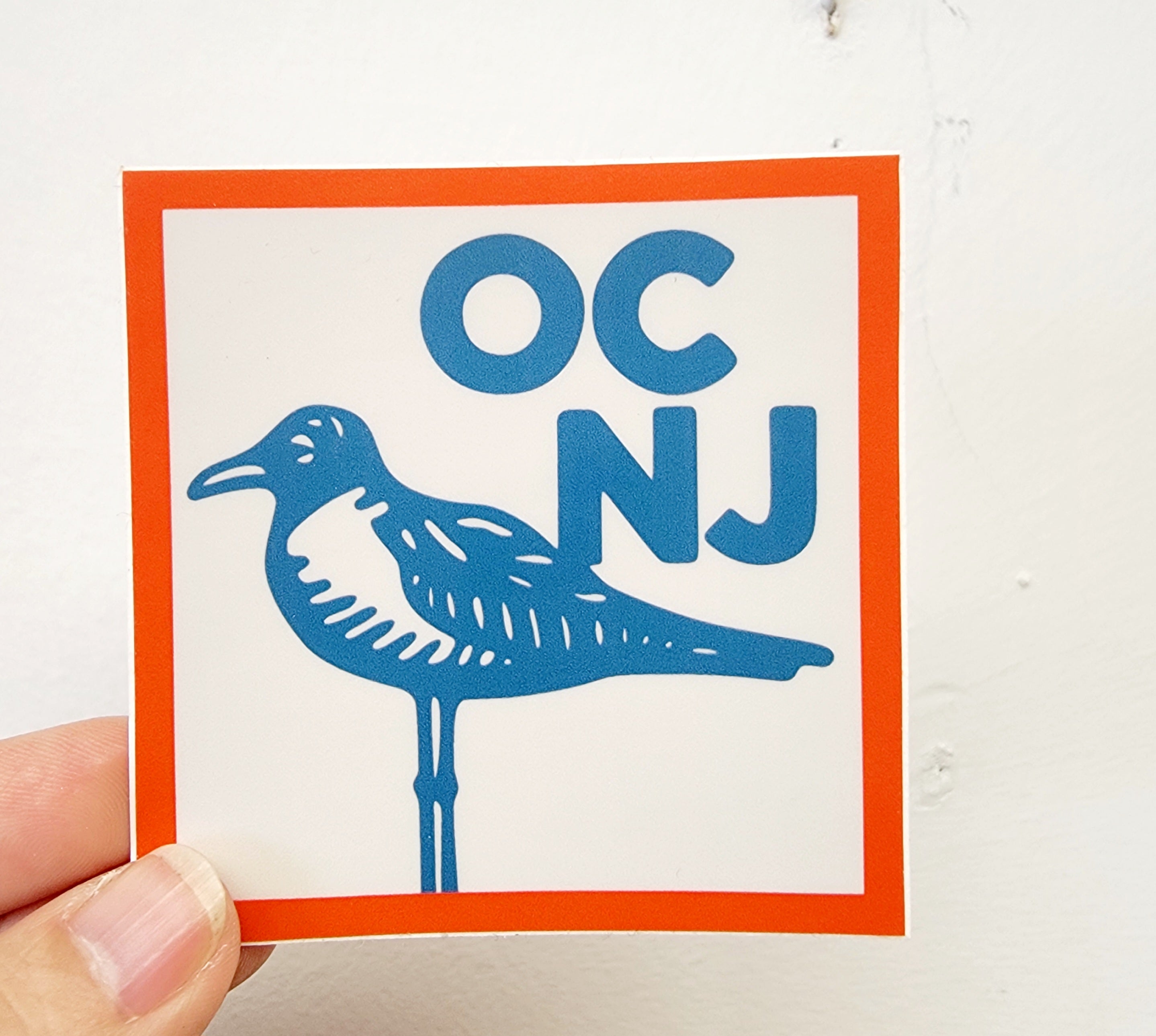OC NJ Vinyl Decal Sticker