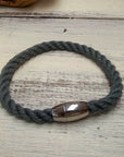 Foggy Gray Nautical Bracelet