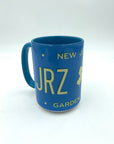 Jersey Girl Blue License Plate Mug