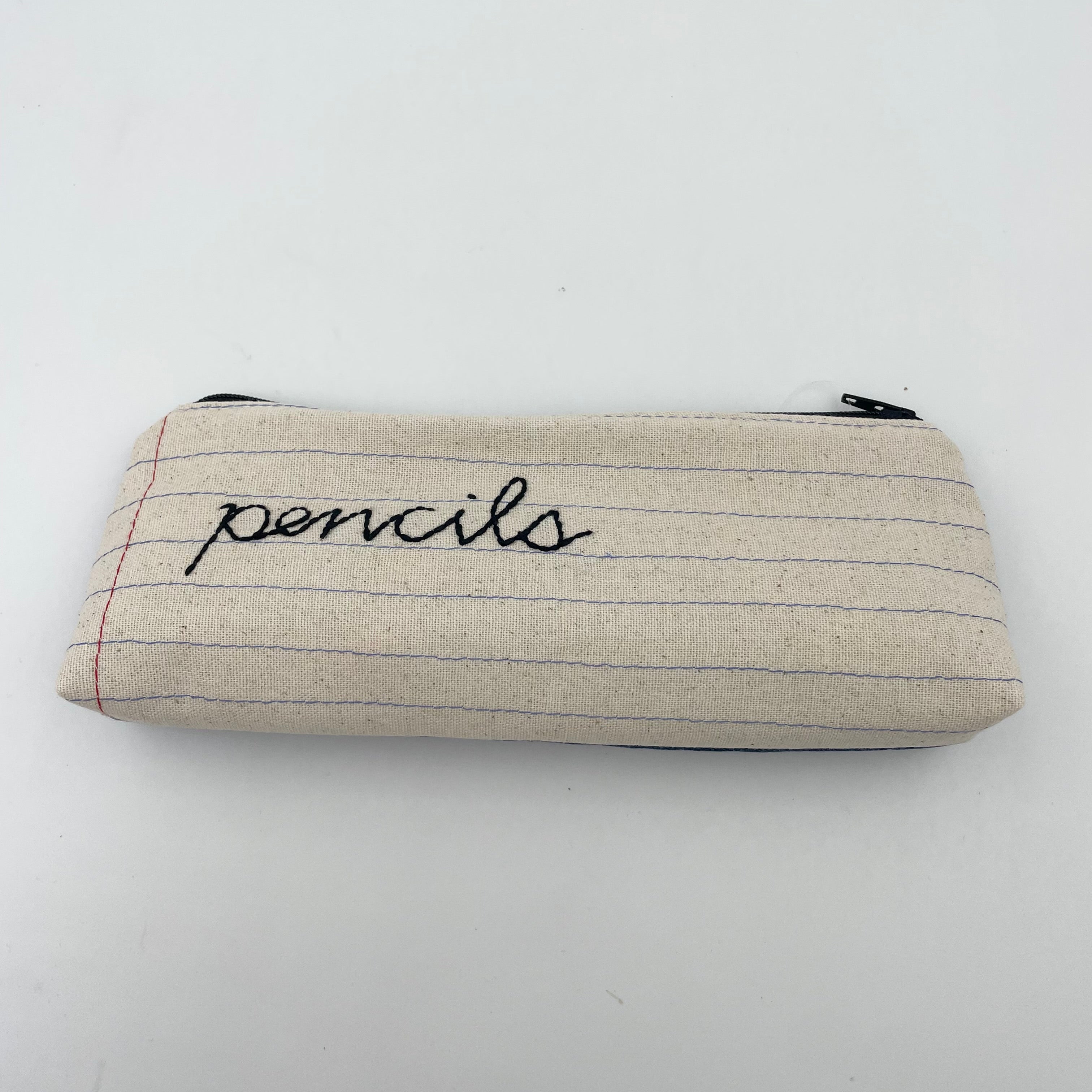 Zippered Pencil Case