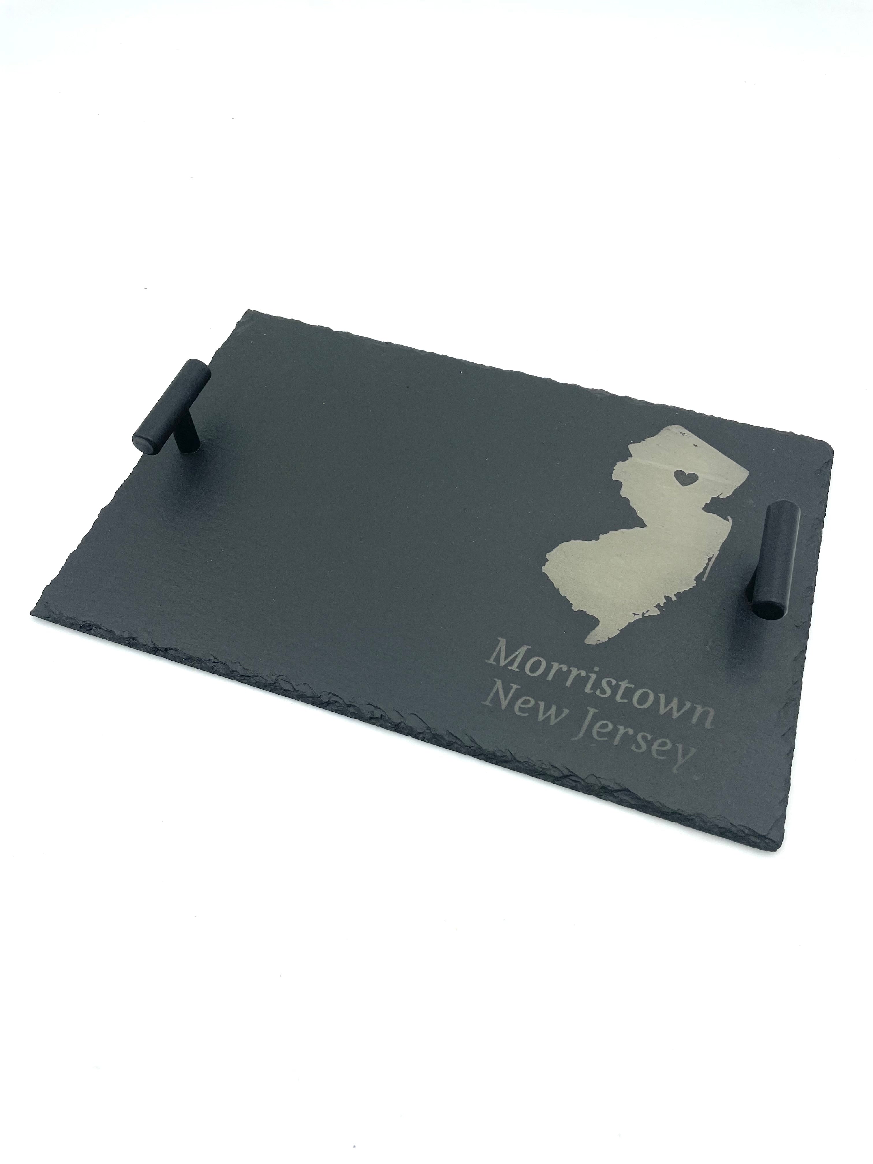 12&quot; Slate NJ Cheese Platter