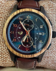 Wood Watch w/ Leather Band