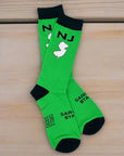 Green NJ Socks