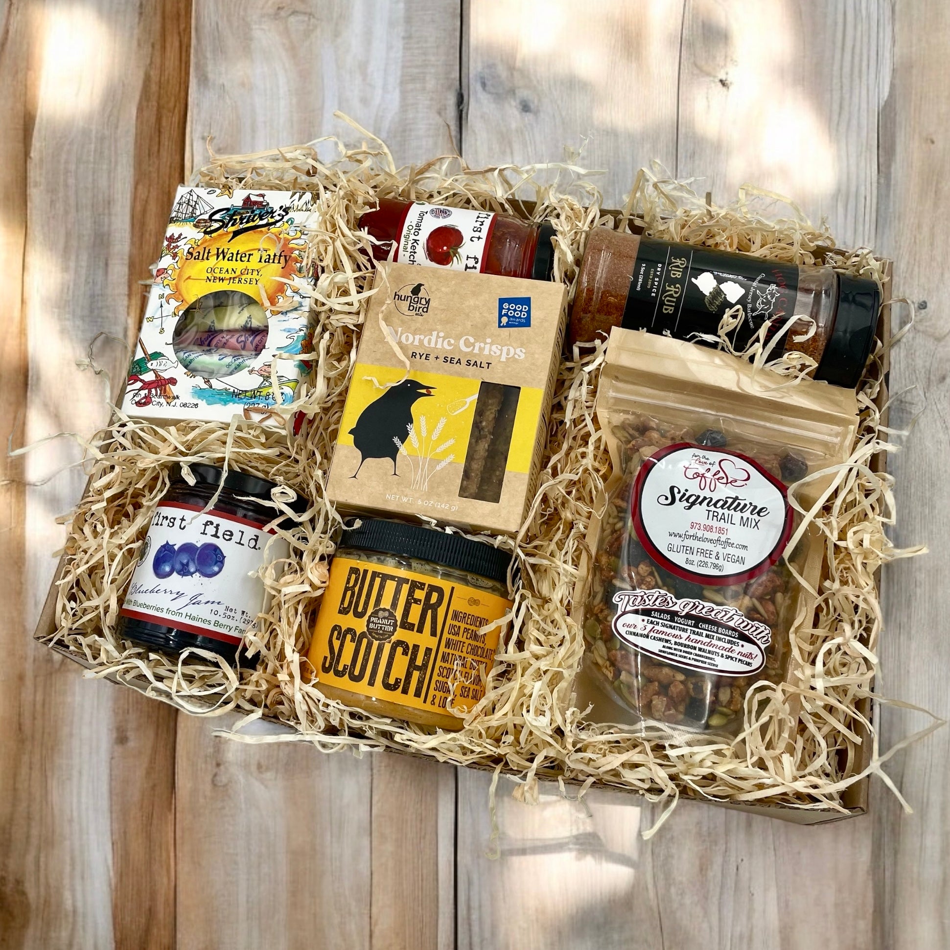 Taste of Jersey Gift Basket/Box