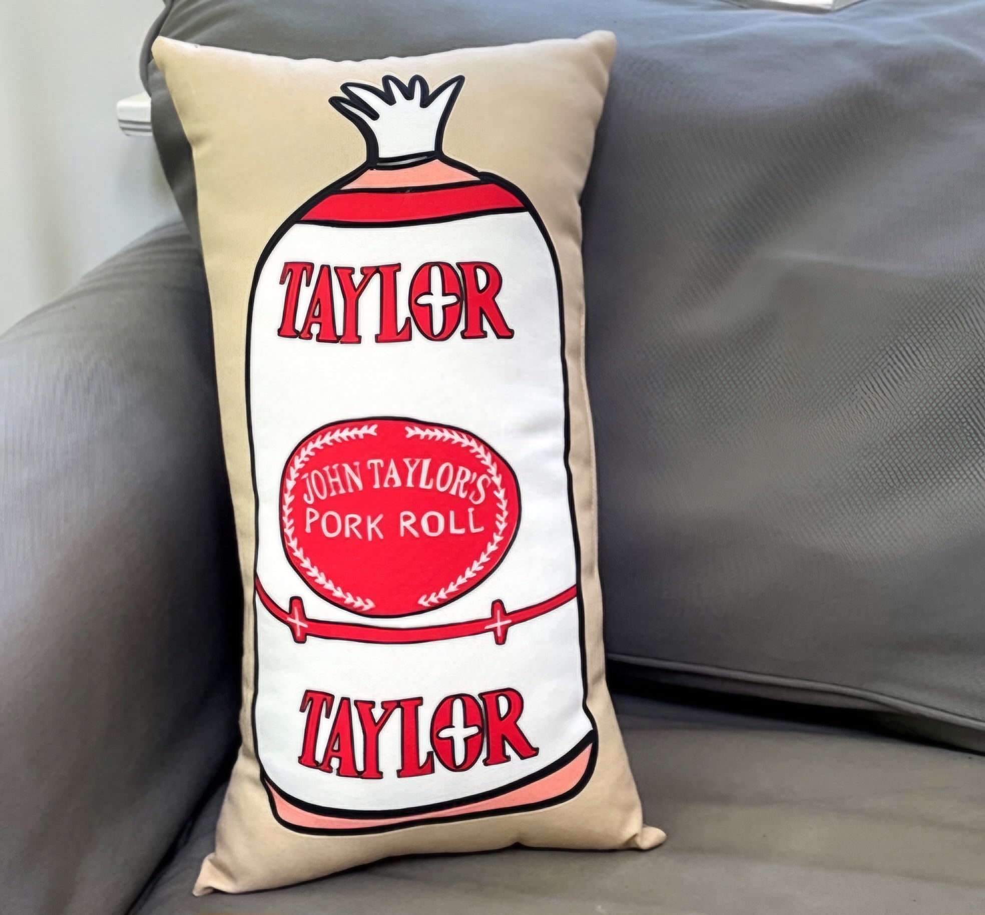 John Taylor&#39;s Pork Roll Pillow