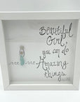 Sea Glass Art - Motivational/ Inspirational