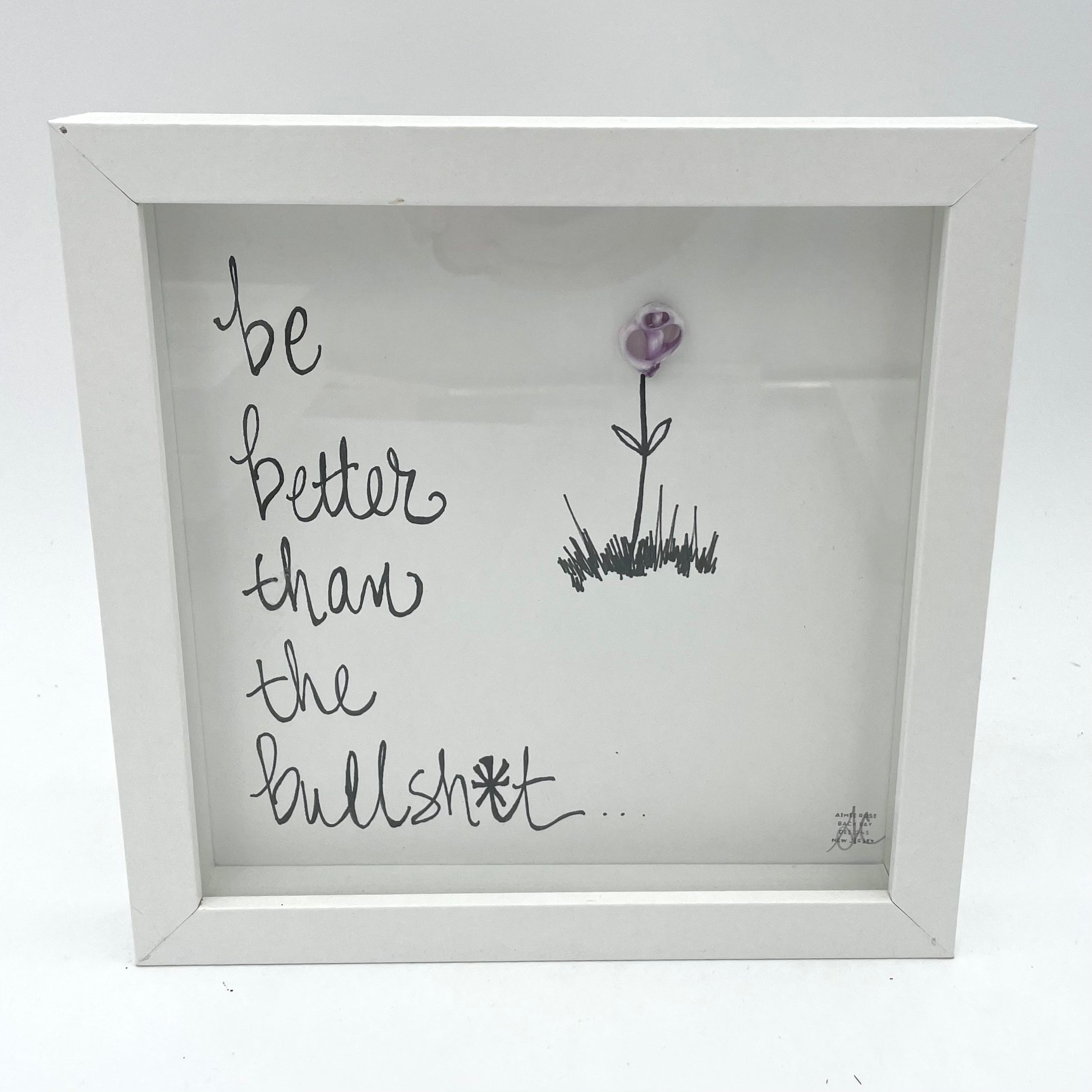 Sea Glass Art - Motivational/ Inspirational