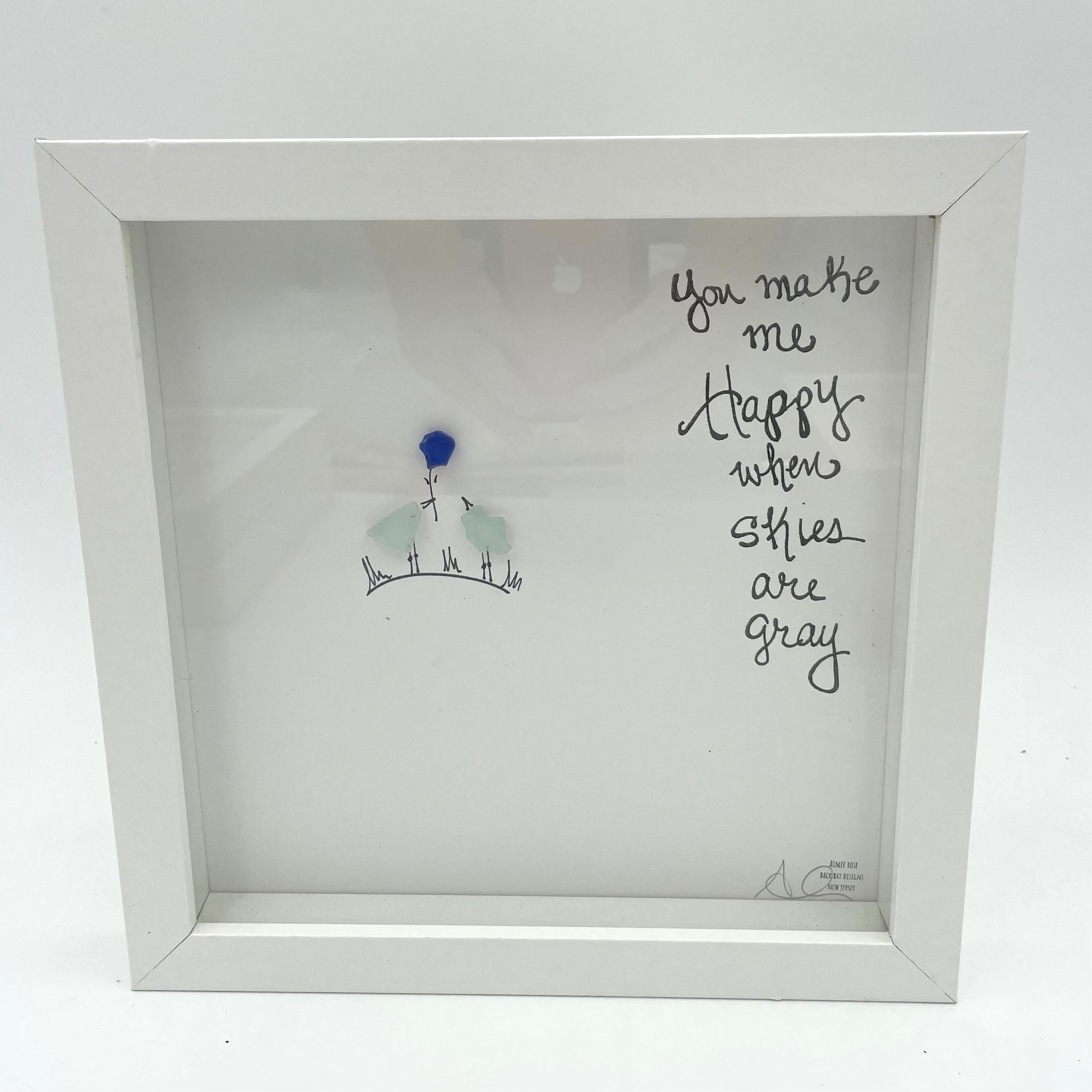 Sea Glass Art - Motivational/ Inspirational