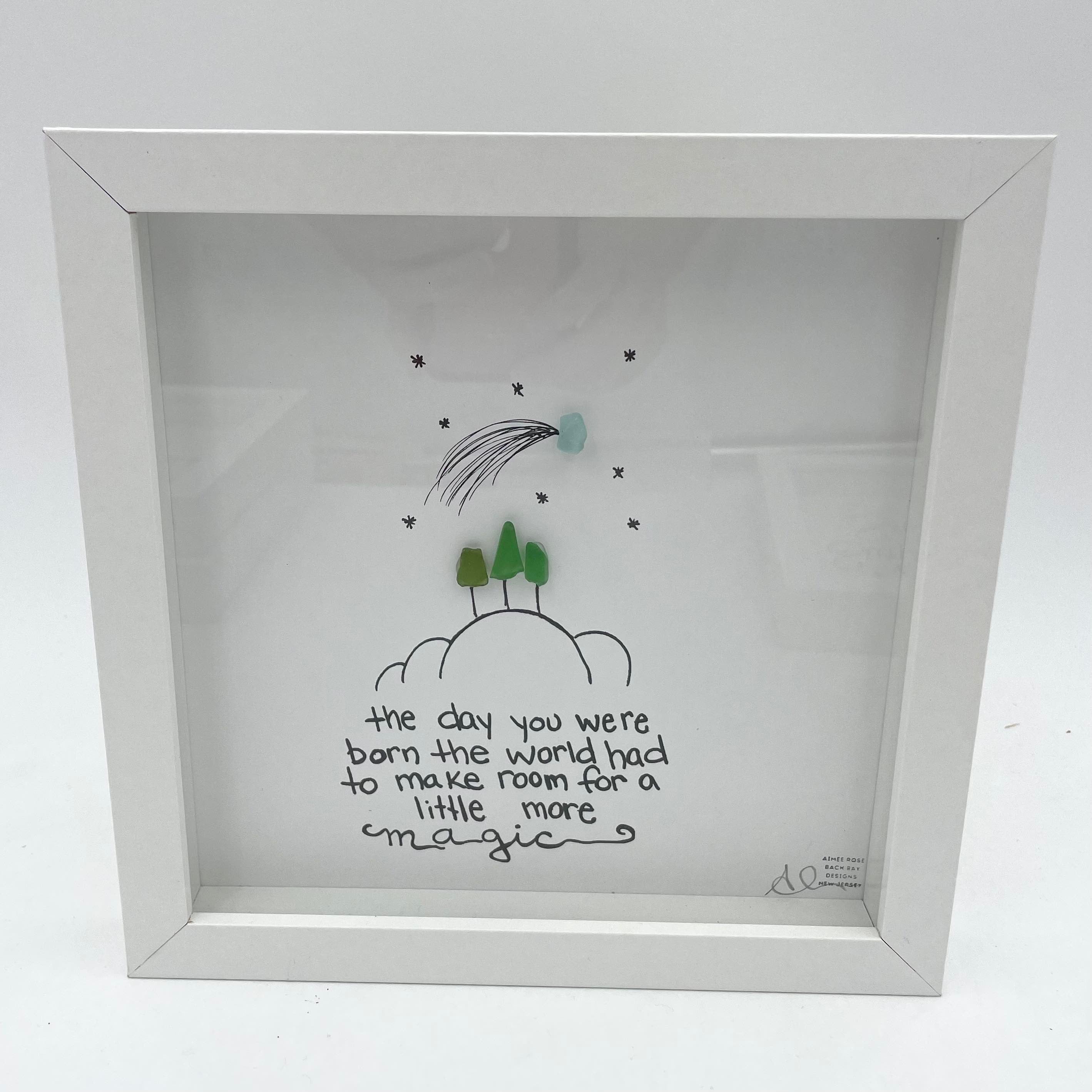 Sea Glass Art - Motivational/ Inspirational