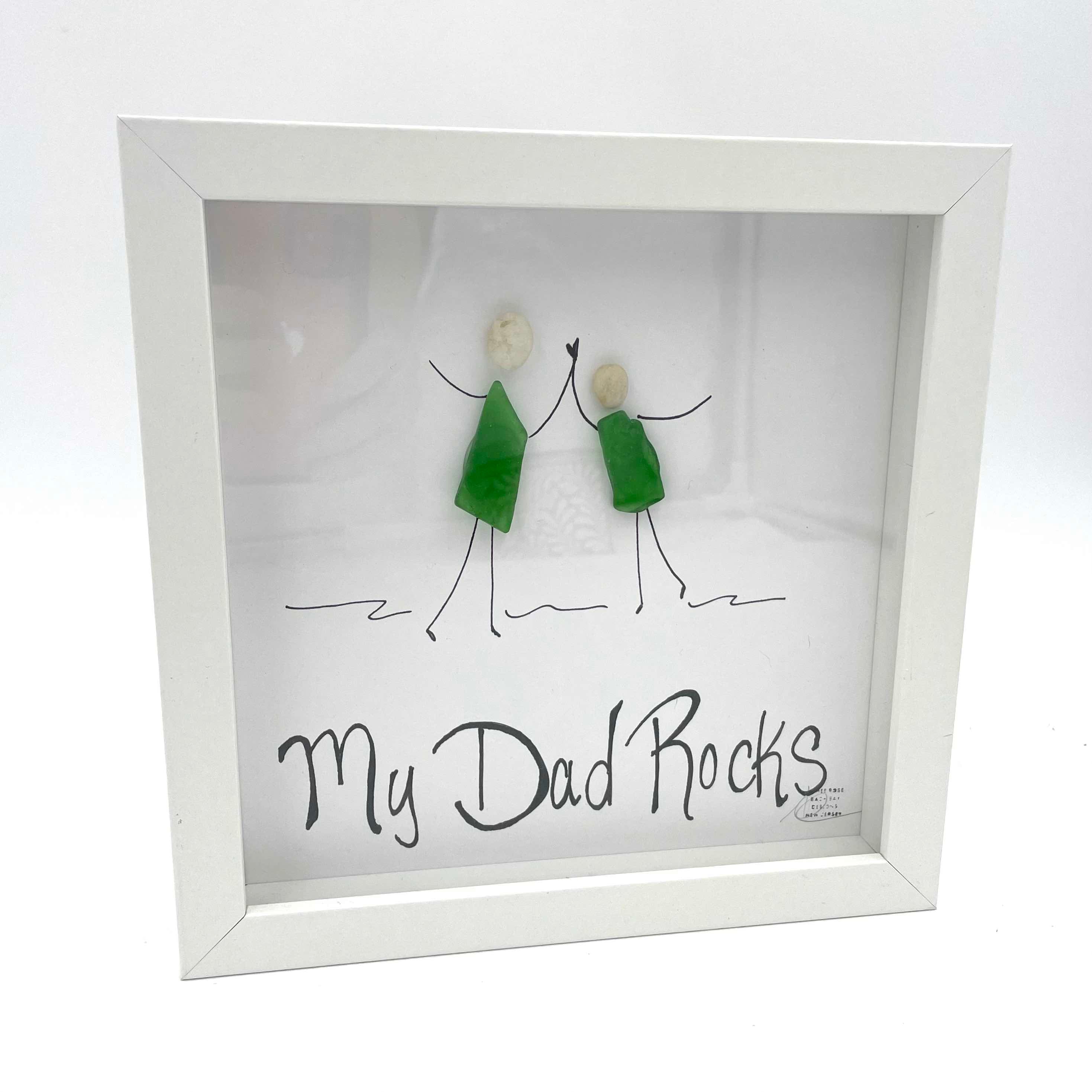 Sea Glass Art - Family Themed