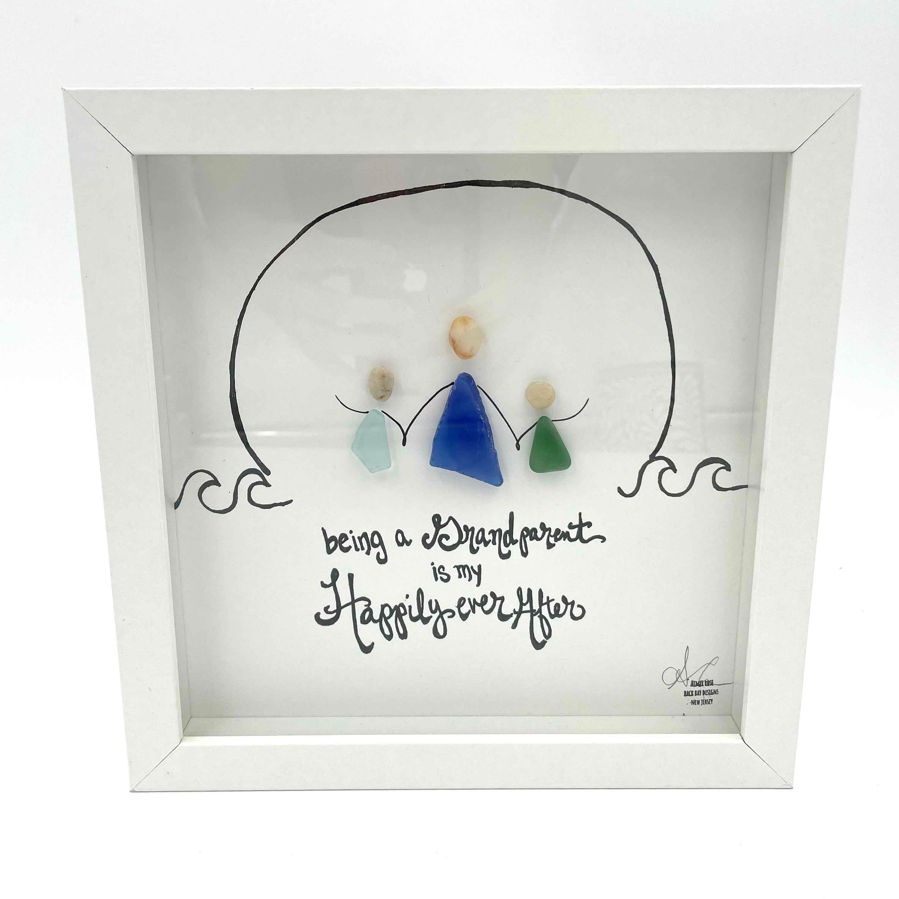 Sea Glass Art - Family Themed