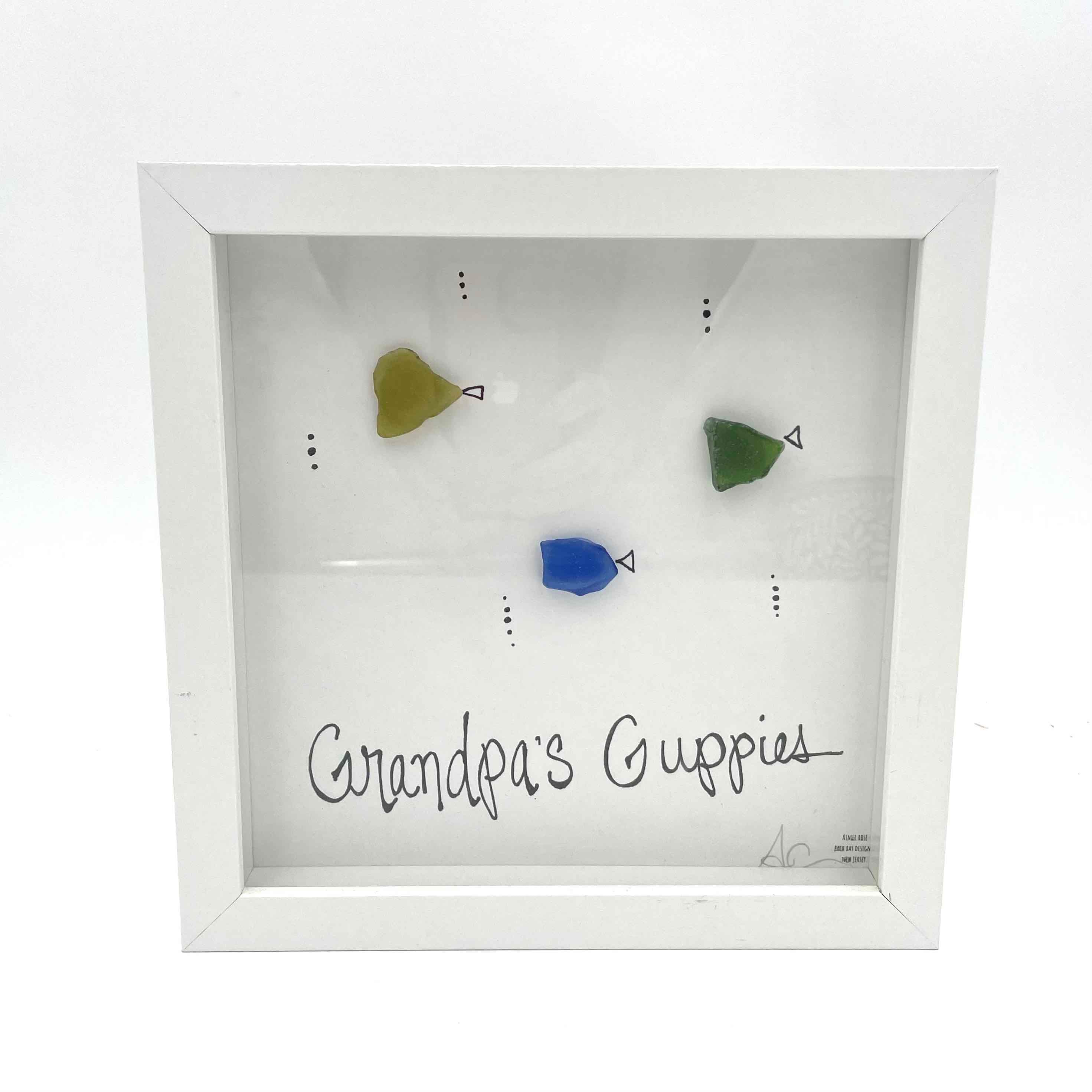 Sea Glass Art - Family Themed