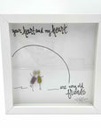 Sea Glass Art - Friendship Themed