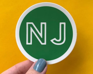 Vintage NJ Vinyl Decal/Sticker – Just Jersey