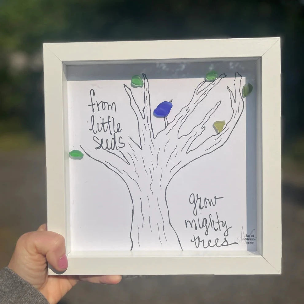 Sea Glass Art - Motivational/ Inspirational