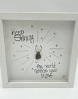 Sea Glass Art - Motivational/ Inspirational