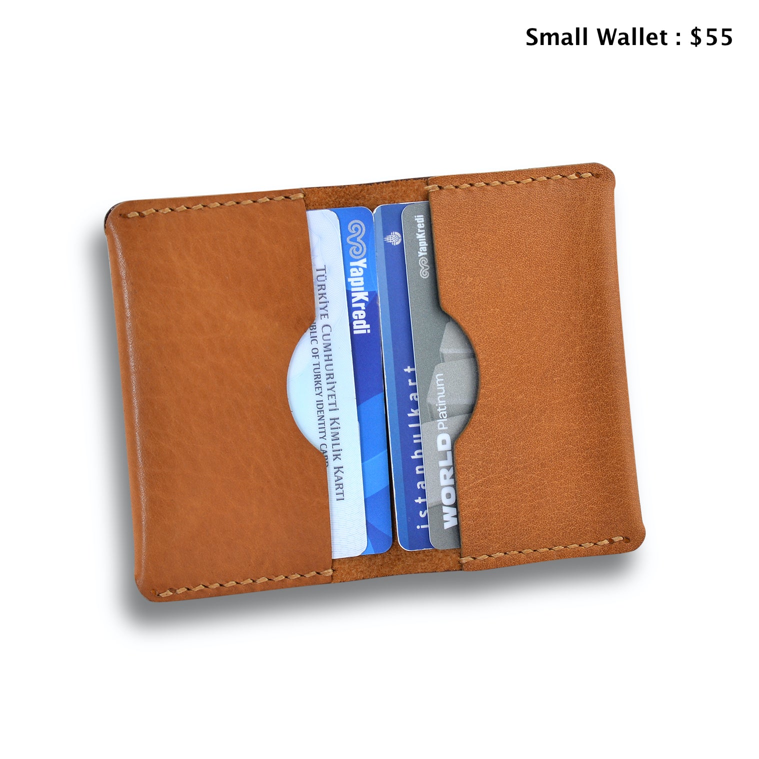 Leather Small Bi-fold Wallet – Just Jersey