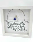 Sea Glass Art - Love Themed