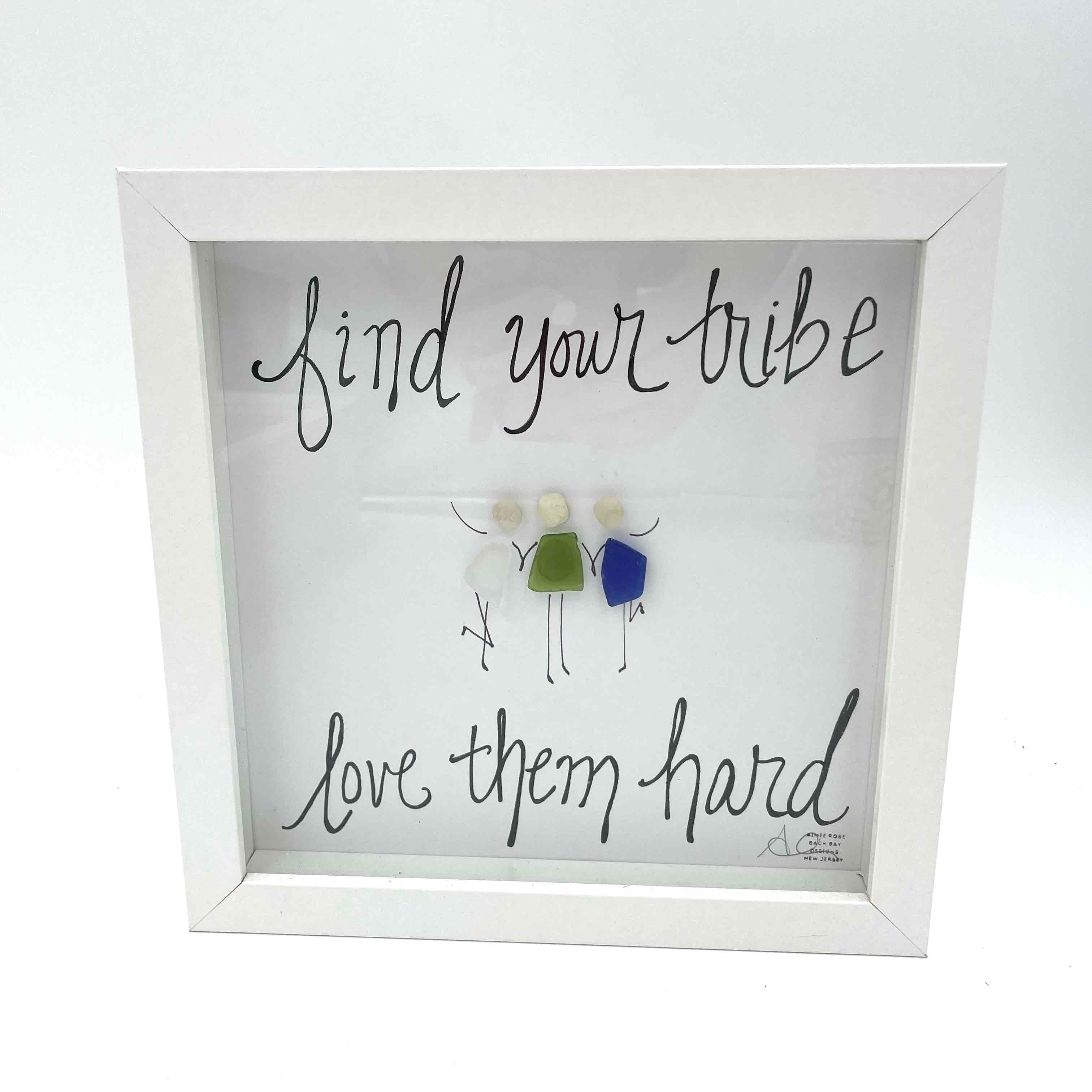 Sea Glass Art - Friendship Themed