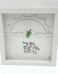 Sea Glass Art - Motivational/ Inspirational