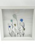 Sea Glass Art - Plant Themed