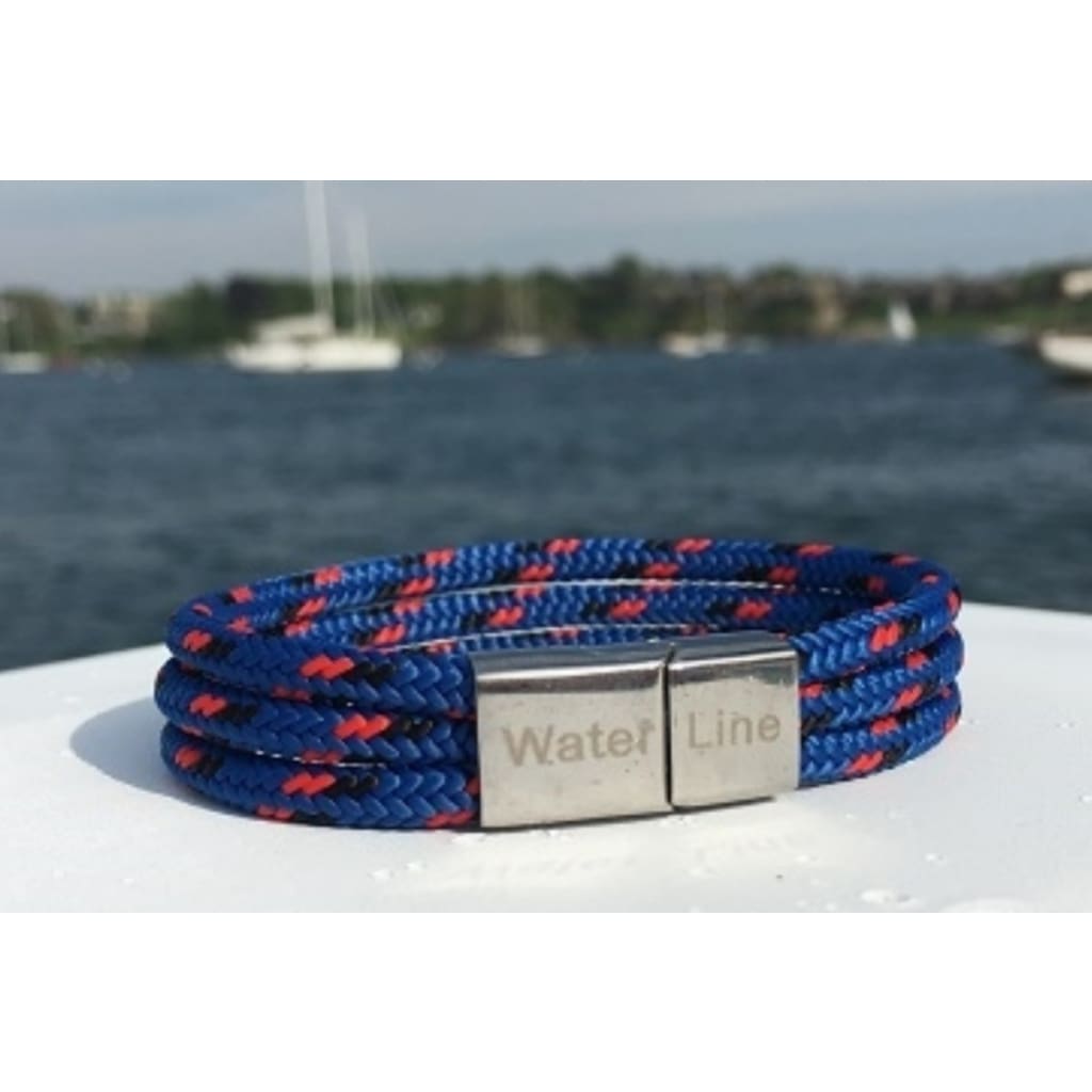 Italian Mooring Nautical Rope Bracelet - Blue / Medium - 7.5 - Jewelry &amp; Accessories