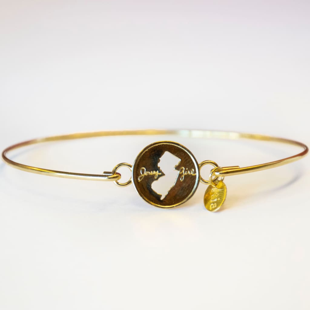 Jersey Girl Disk Bracelet - Gold - Jewelry & Accessories