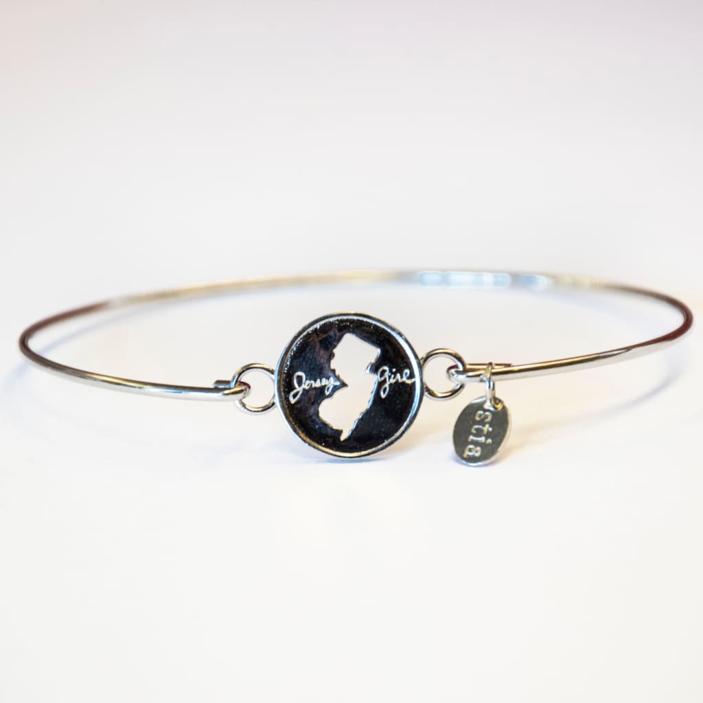 Jersey Girl Disk Bracelet - Silver - Jewelry & Accessories