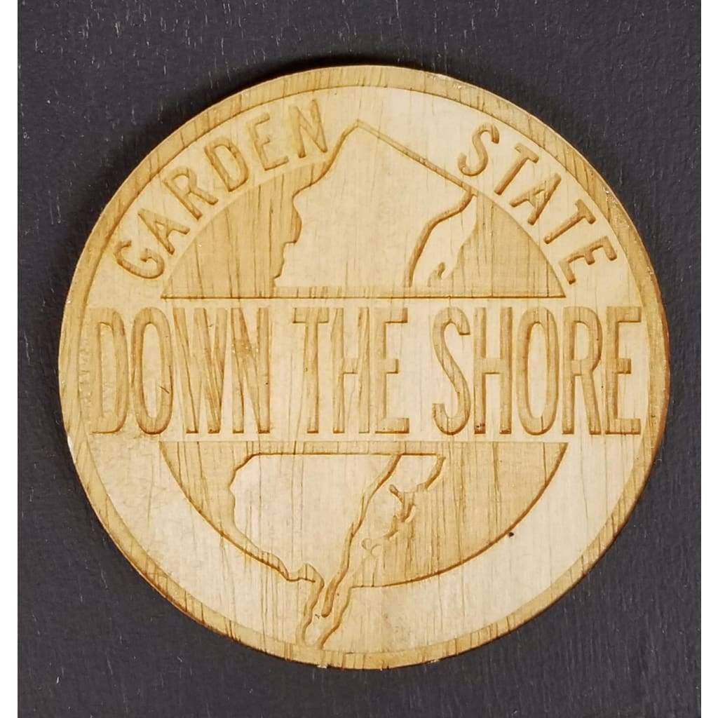 Laser Cut Coaster - Down the Shore - Home &amp; Lifestyle