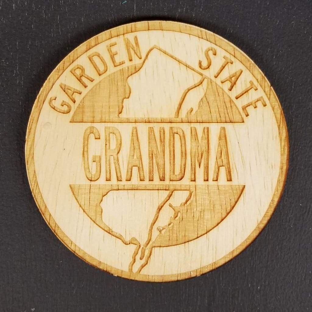 Laser Cut Coaster - Grandma - Home &amp; Lifestyle